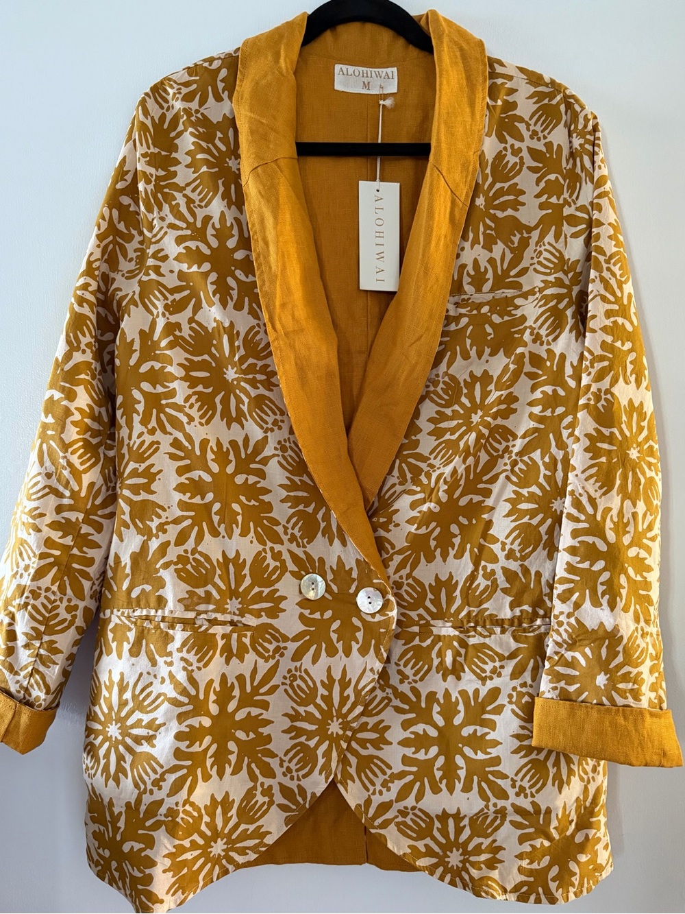BNWT Alohiwai Vintage Aloha Boss Blazer